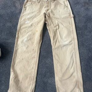 Carhartt Beige Work Pants